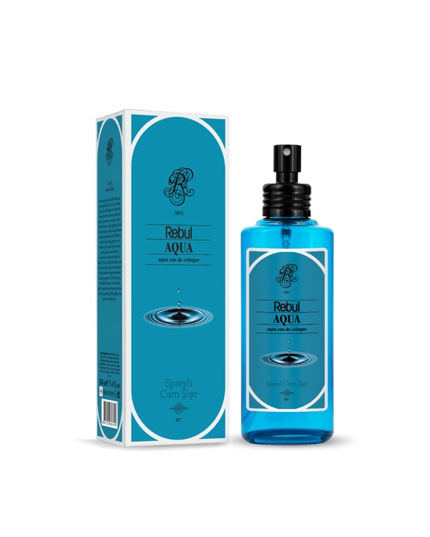 Rebul Aqua EDC Kolonya 100 ml Cam Şişe